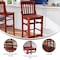 Flash Furniture Barstool, Mahogany Wood XU-DG-W0006BAR-MAH-GG - alternate 7